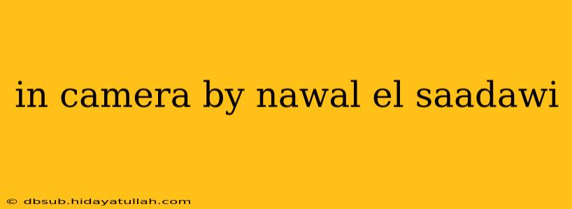 in camera by nawal el saadawi